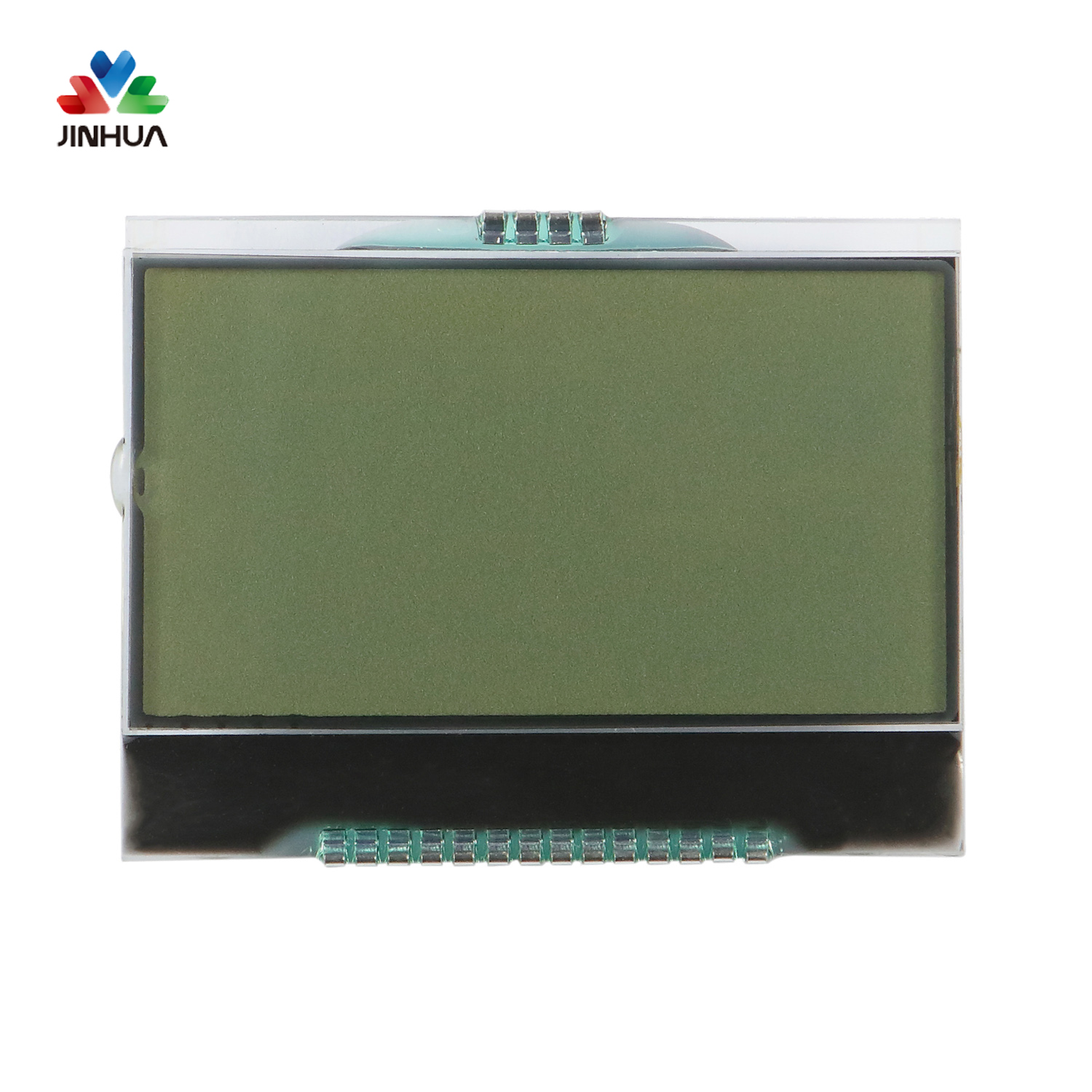 Custom Pins Positive Transflective FSTN COG Segment LCD Display With IC