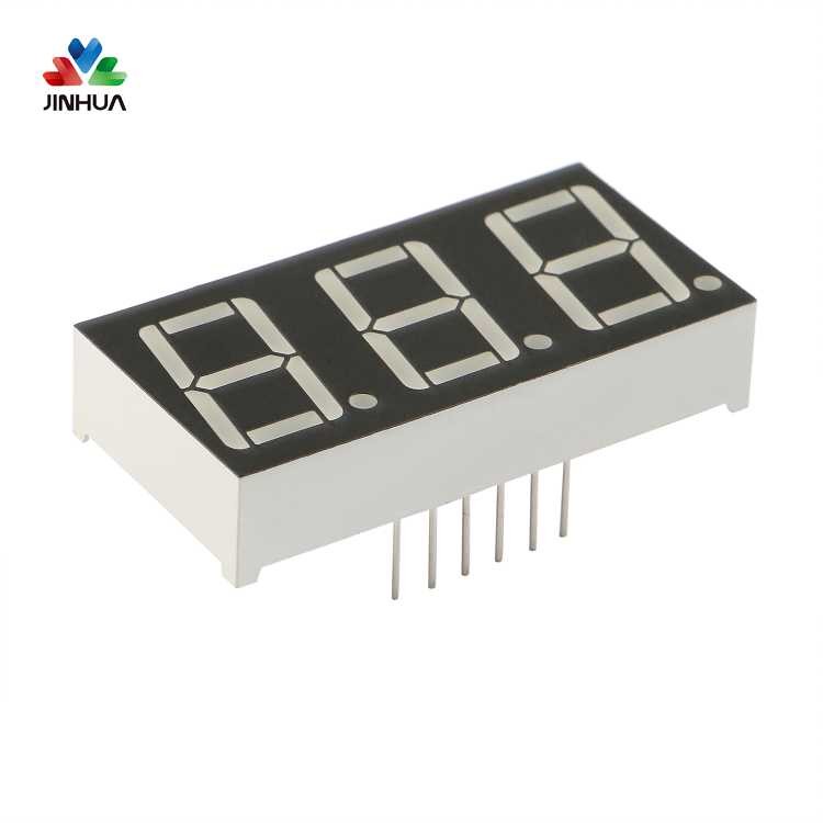 12 Pins 0.36 Inch 3 Digit 7 Segment Display LED Module Wholesale