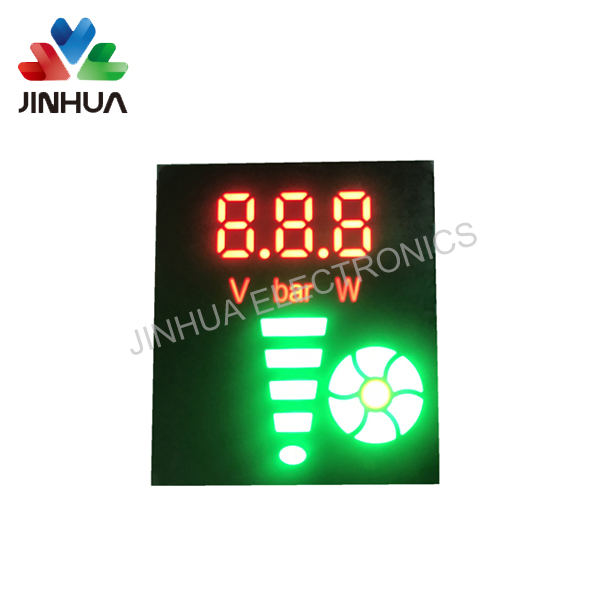 Custom 7 Seg LED Display Module With Colorful Energy Bar China Supplier