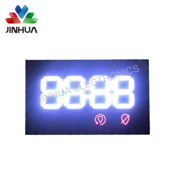 Ice Blue Seven Segment LED Screen Custom Module ODM